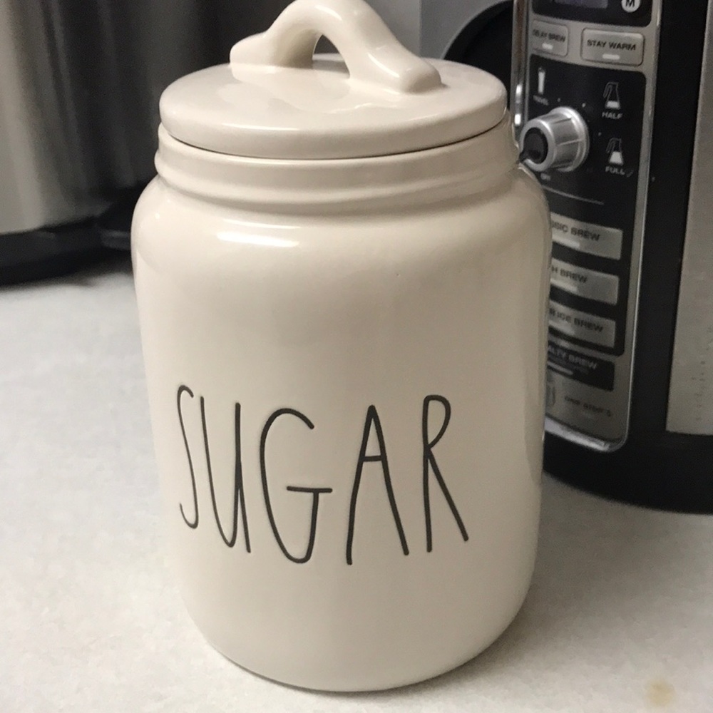 Rae Dunn  sugar  canister